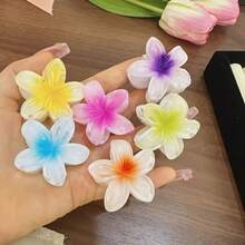 18-Piece Stylish And Elegant Colorful Gradient Flower Shape Hair Clips, Perfect Hair Accessories For Daily Use And Outdoor Vacation Wear,Suitable For Beach Photography, Casual Daily Use, Creating A Casual And Fashionable Appearance, Small And Exquisite Hair Accessory Clip - Màu sắc ngẫu nhiên - Xem 9