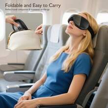 All-In-One Eye Massager With 4 Modes,Airbag Heat Compress And Vibration, Rechargeable And Portable. Relieves Eye Fatigue, Perfect For Home, Car, And Office Use,Great As A Gift - màu đen - Xem 7