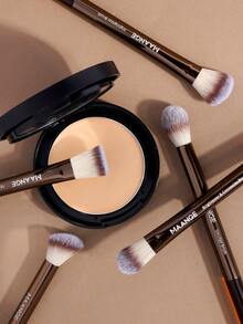 MAANGE 1/12/13/30件套化妆刷套装，包含专业面部化妆刷、化妆海绵、腮红刷、散粉刷、轮廓刷、高光刷、遮瑕刷、鼻部修容刷，旅行化妆刷套装，送给女性和女孩的礼物 - 咖啡棕 - 查看 11
