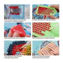 Extragroßes Baum des Lebens Leinwand Diamantmalerei Muster - Abstrakte Wandkunst Dekoration - Klassischer Landhausstil Kunstdekoration - Geometrisches Landschaftsthema für Küche, Bad, Wohnzimmer, Schlafzimmer, Esszimmer - Innen- und Außenbereich Leinwand Wandbehang - Ungerahmte horizontale Kunst