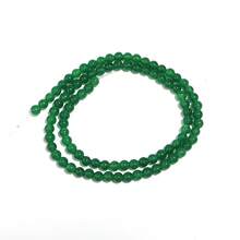 1pc 4/6/8/10mm Natural Dark Green Jade Beads, Jewelry Making Supplies For Women Bracelets, Necklaces, Crafts, Pendants, Decorations