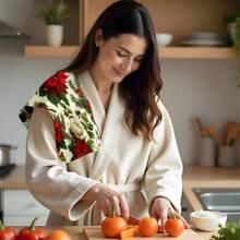 1 zestaw/2 szt./100 szt. Ręczniki kuchenne i ściereczki kuchenne z nadrukiem w kolorze Wintergreen, odpowiednie do dekoracji wnętrz w restauracjach, kuchniach, łazienkach, jako dekoracja imprezowa, prezent na festiwal, a także jako prezent świąteczny