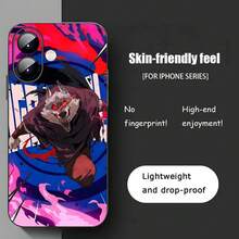 Funda de teléfono de dibujos animados del Gato con Botas compatible con  17 16 15 14 13 12 11 X XR XS 8 Plus Mini Pro Max, funda suave negra a prueba de golpes, compatible con funda de  17, funda de  17 Pro, funda de  17 Pro Max - Negro9 - Ver 2