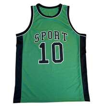 BASKETBALL TANK TOP SPORTS EVERYDAY WORKOUT RUNNING BODYBUILDING HD - Sport Verde - View 3