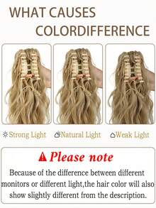 Kids Synthetic Ponytail Clip In Ponytail Extensions Kids Ponytail 14 Inch Small Scratch Water Ripple Ponytail Wig, Suitable For Daily Wear - Multicolor - View 5