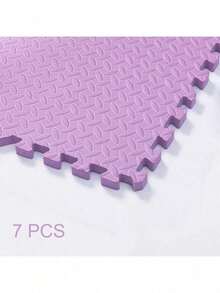 14PCS/9PCS/7PCS 30 * 30cm/11.81 * 11.81 Inch Splicing White Foam Floor Mats, Multi-Function EVA Foam Tiles, Indoor Household Spliced Fitness Mat, Thickened Anti-Slip Pressure Resistant High-Density Shock Pad. [Product Has A Short Production Cycle, It Is Recommended To Place The Product In A Ventilated Area To Dissipate The Material's Own Odor Before Use] - Multicolor - View 13