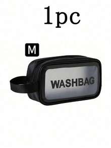 3pcs/Set Travel Makeup Bag, PVC Waterproof Toiletry Bag, Makeup Brush Organizer, Cosmetic Bag, Dry & Wet Separation, Holiday Travel Essentials, Perfume Case, Makeup Pouch, Multifunctional Luggage Bag Cosmetics, Skincare, Eyebrow Pencil, Powder Puff, Comb, Nail Polish, Manicure, Jewelry, Perfume, Stationery, Digital Product Storage, For Holiday Beach, Bathroom Collection, Bedroom Collection, Large Capacity