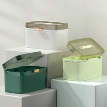 Multi-Layer Family Dormitory Medicine Box Drug Storage Box First Aid Medicine Classification Storage Small Medicine Box First Aid Kit