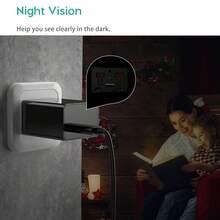 2-In-1 Charger 1080P HD Security Surveillance With Motion Detection Small Wall Charger With Loop Recording Camera For Home Surveillance Video Cameras, No WiFi Required, With 32GB Storage, Plug And Play, Easy File Access - Ideal For Pets - màu đen - Xem 5