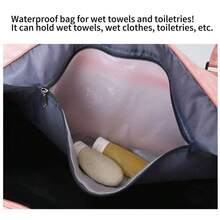 Fashion-Forward Duffle Bag For Men & Women: Waterproof Separate Compartment, Durable Travel Gym Bag With Large Capacity - Ideal For Weekend Trips, Workouts & Getaways - Nhiều màu - Xem 10