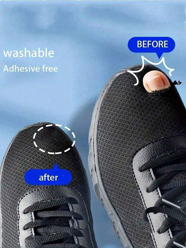 6pcs Self-Adhesive Shoe Patch Repair, Mesh Fabric Patch Kit Shoes Hole Fixer Sticker, Accessories For Sports Shoes, For Sneaker Face & Lining Repair, Anti-Scratch Fix For Tear & Wear, Back To School Supplies