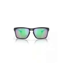 Oakley Men's Rectangle Sunglasses, Sylas OO9448 |  | Men Sunglasses - 霧面黑色墨水 - 查看 2