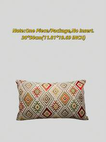 1件/2件套，多色提花天鹅绒面料枕套（不含枕芯），波西米亚风格靠垫套，柔软舒适的天鹅绒枕套，适用于沙发、卧室和床上用品装饰，四季皆宜 - ANCORA紅 - 查看 12