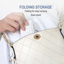 2 Pares Cubre Zapatos Impermeable, Cubiertas para Zapatos Antideslizante Plegabl de Reutilizable, Barro Ducha de Lluvia Contramedida de Lluvia Aplicable a Hombres 41-44 - 1 - Ver 5