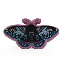 Mystic Midnight Moth Halloween Cushion Set - Spooky Stylish Hues & Gothic Flair, Essential For Haunted House Decor Ornaments & Halloween Home Decor - Default - View 1