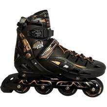 Patines Ajustables Fitness en Linea - Dorado - Ver 3