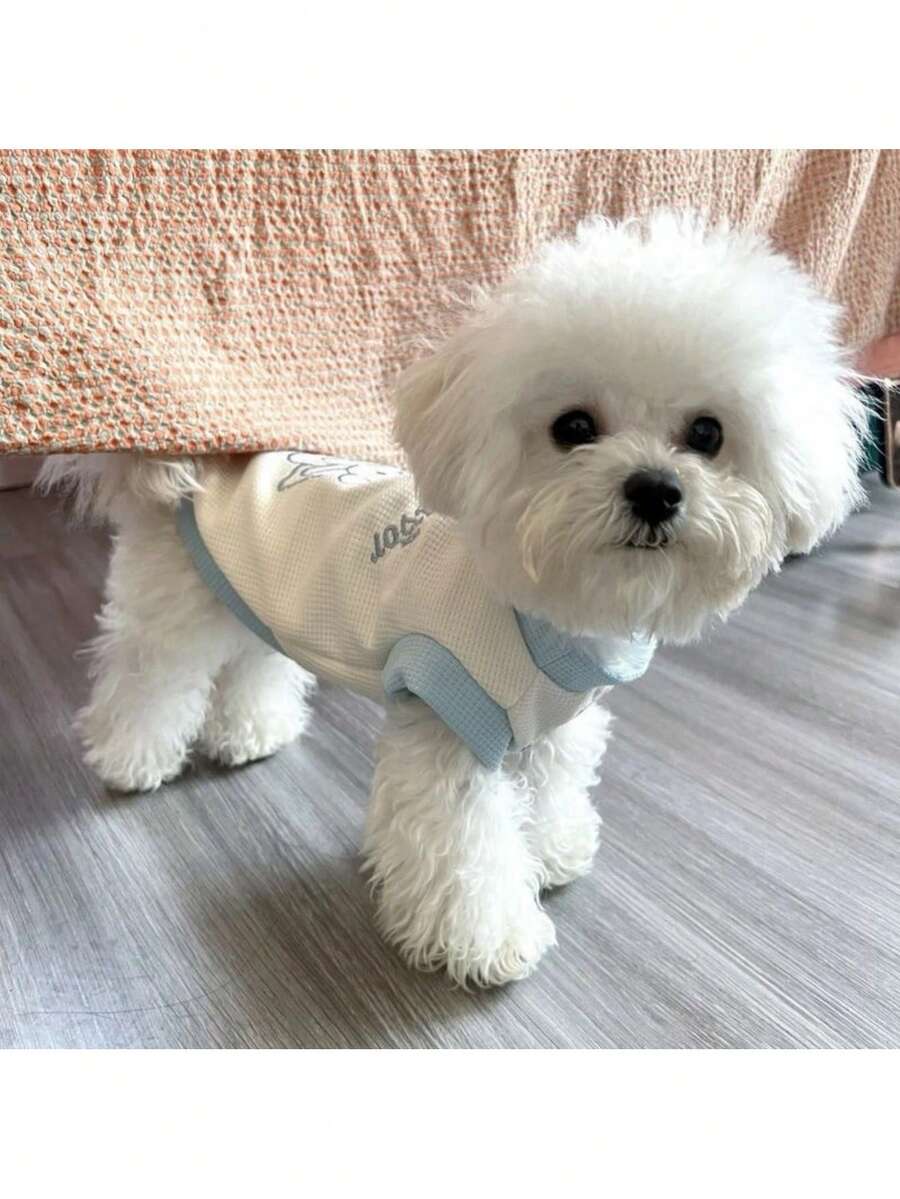 1pc Funny Hot Dog Shaped Pet Costume, Suitable For Casual Wear, Parties And Gatherings Halloween Halloween Costumes