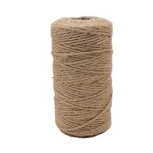 4mm 100M/Roll Hemp Twine Cord Bulk Spool - Jute Cord Twine For Christmas Party Favors, Home Decoration Projects, Gift Packaging & Carnival Garland - Multicolor - View 10