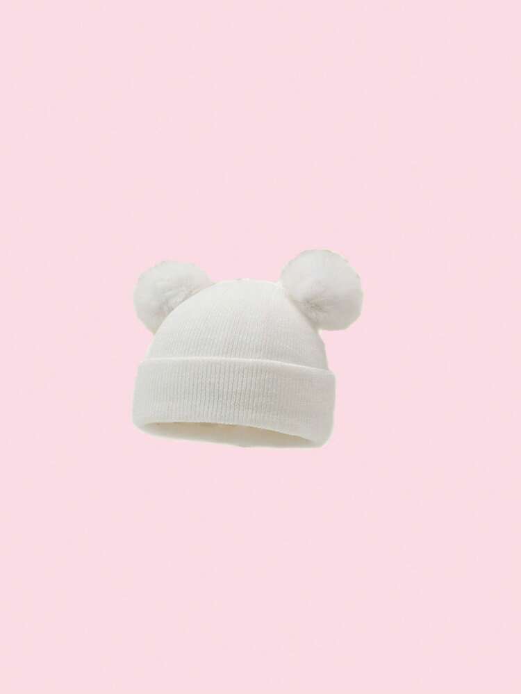 1pc Soft, Warm & Comfortable Knit Baby Hat, Suitable For Boys And Girls Outdoor Use In Autumn/Winter - Multicolor - View 8