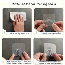 TAIMASI 5pcs Wall-Mounted Punch-Free Towel Storage Rack - Space-Saving, Multi-Functional Organizer For Towels & Bottles - Stylish Bathroom Accessories Set - For Bathroom Organization - Suitable For All Bathroom Styles - Great Gift For Housewarming  - Perfect For Back-To-School, Thanksgiving, Christmas, New Year's, Easter, Fourth Of July, Labor Day, Mother's Day, Father's Day, Valentine's Day, Housewarming, And Super Bol Sunday Organization And Gifting - 銀色 - 查看 6