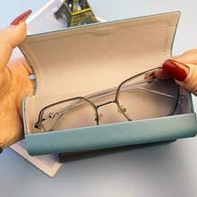 1pc Elegant Chinese Style Eyeglass Case, Lightweight Compact Cartoon Anti-Pressure Eyewear Storage Box With Soft Lining For Men Women, Durable Protective Glasses Holder Organizer, Portable Travel Eyewear Accessories, Stylish Decorative Display Case - Multicolor - View 6