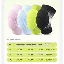 1pc Volleyball Knee Pad, Thick Padded Knee Support For Training, Dancing, Fitness, Joint Protection, Soft & Elastic, Breathable, Suitable For Basketball, Football, Wrestling, Dance, Yoga, Adults - Multicolor - View 8