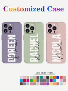 1pc Customized TPU Shockproof Phone Case, Compatible With Apple 16/15/14/13 Plus Pro Max Pro, OPPO, Redmi, VIVO, Customizable With Personal Photos, Cartoons, Game Characters, Celebrities, Ideal As Christmas/Thanksgiving/Halloween/Valentine's Day/Easter Gift For Boyfriend/Girlfriend/Family/Friends