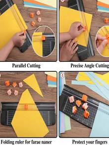 2pcs Replacement Cutting Blades For Paper Trimmer, Paper Cutter Replacement Blade, Paper Trimmer Replacement Blade, Blades Refill - Multicolor - View 11