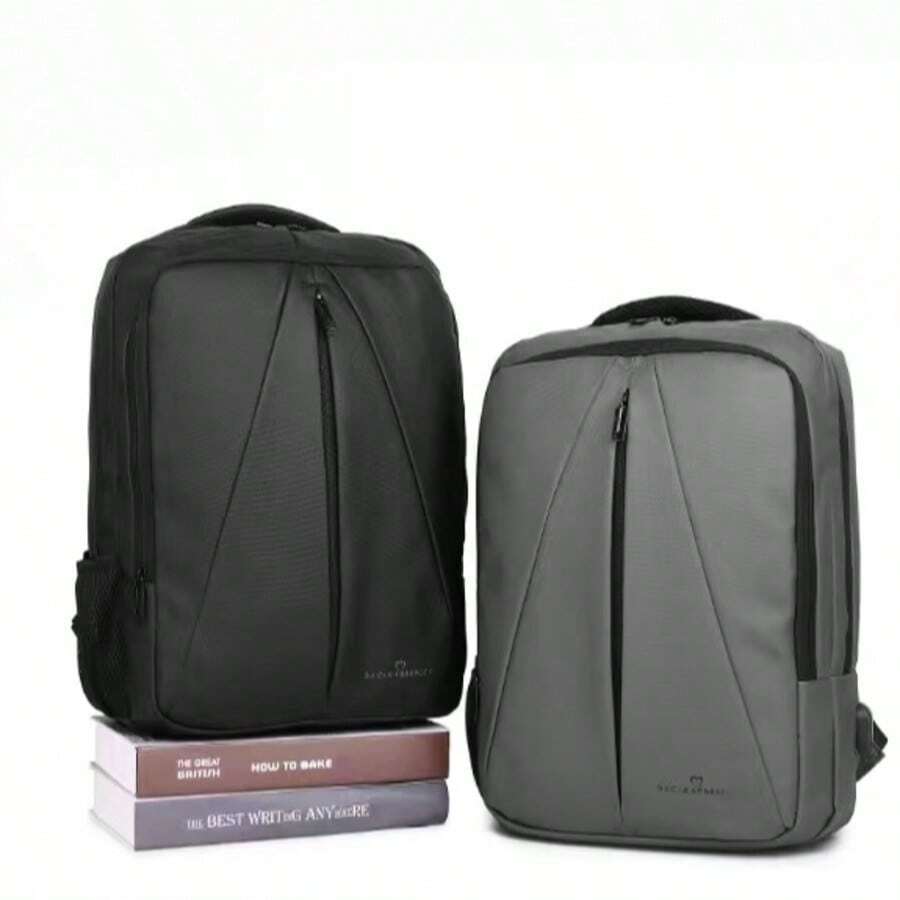 Zaino Di Grande Capacità , Business CasualPer Ragazze Adolescenti, Studenti Universitari, Ragazzi E Uomini, Principianti E ImpiegatiLavoro, Affari, Spostamenti, All'aperto, Viaggi, Gite, Ufficio, Materiale Scolastico, Zaino Scolastico, Zaino Per La Scuola ,Ritorno A Scuola,Zaino Per La Scuola,Zaino Per La Scuola, - Black - View 1