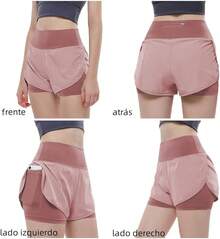 Women Sports Shorts - Rose - View 7