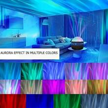 RGB Remote-Controlled Aurora LED Mood Light, For Galaxy Star Projector For Bedrooms, Night Light Projector, Star Projector For Adult Room Decor, Home Theater, Ceiling Use, Gift Decoration, Camping, Wedding Decor, Incredible Projection Light Gift, Holiday Parties, Home Decor, Christmas Present, Light Projector For Bedroom