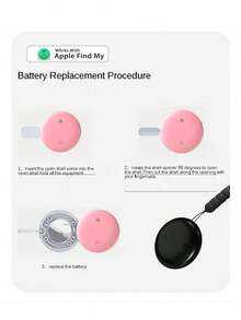 AirTag Alternative Global Locator, GPS Tracker, Pet Anti-Lost Device, Car Locator, Remote Precise Tracking, One-Touch Calling, Long-Lasting Battery, IP67 Waterproof, GPS Tracker Compatible With "Find My Global" Platform, Suitable For Elderly, Kids, Pets, Cars, Keys, Bags, Anti-Lost Reminder & Tracking (IOS Only)