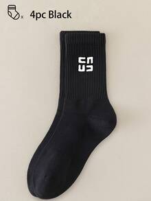 40只/30只/24只装男女通用舒适运动袜，男士长袜适合运动和训练，女士长袜适合休闲和商务穿着，抗菌、柔软、黑白配色、防臭、吸湿排汗、轻便舒适，适合秋冬季节穿着，20只/10只/8只/6只/4只/2只装，秋季 - 彩色 - 查看 52