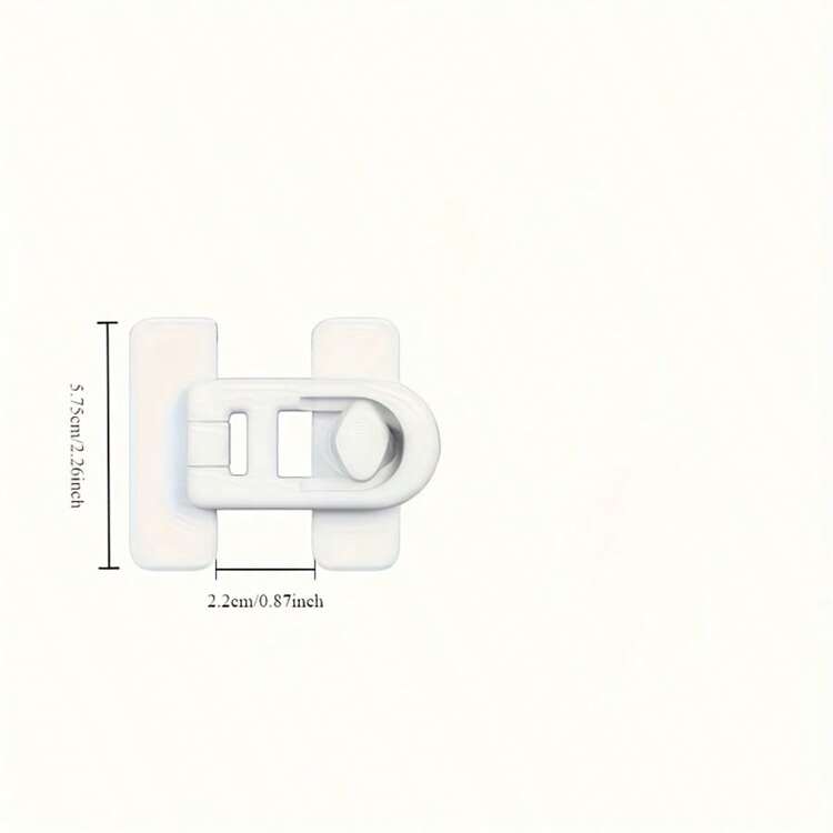 2pcs Universal Fridge & Freezer Door Lock, Multi-Functional Safety Latch, Easy Installation, No Electricity Or Battery Required - Multicolor - View 6