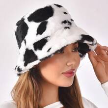 1pc Solid Color Casual Polyester Fleece Lightweight Breathable Elegant Bucket Hat, Suitable For Autumn/Winter Outdoor Activities