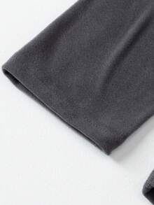 3pcs High Neck Long Sleeve T-Shirts For Men, Reversible Fleece Fabric, Warm Casual Thermal Undershirt, Autumn/Winter