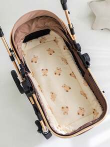 1pc Baby Stroller Pad, Thickened All Season Stroller Seat Cushion, Pram Accessories