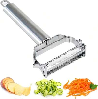 Rallador De Limón De Acero Inoxidable - Herramienta Afilada Para Verduras, Frutas Y Queso - Accesorio De Cocina Para Rallar Sin Esfuerzo