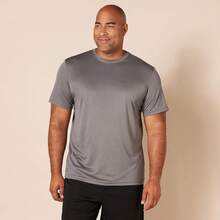 Essentials Performance Tech - Camiseta para hombre, paquete de 2 - Negro - Ver 7