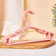 10/20 件儿童衣架，10.63 英寸小号塑料童装挂钩，耐用防滑衣架，儿童衣架，婴儿衣架，塑料婴儿衣架，超耐用儿童衣架，幼儿衣架，婴儿托儿所衣物收纳 - 彩色 - 查看 18