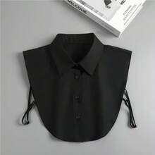 2pcs/1pc Detachable Collar For Women, Versatile Decorative Fake Collar For Daily Wear