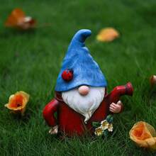 Gnome pitic ghiveci de flori acasă grădină vază în aer liber decor desene animate pitic rășină artizanat decorativ