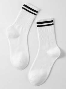 1 par de calcetines deportivos de longitud media personalizados con texto de elementos navideños personalizados, calcetines de yoga divertidos para parejas con texto personalizado, adecuados para el Día de San Valentín, regalos de cumpleaños y otras ocasiones, adecuados para él, la familia, los abuelos, los niños, ella, el novio, la novia, los amigos, la sala de estar, el dormitorio, la ceremonia de graduación, el invierno, la Navidad, el otoño, el festival, el aniversario - Multicolor - Ver 7