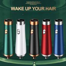 OBOVAY 三合一吹风梳，集直发、卷发和热风造型于一体，多功能美发工具，圣诞/节日礼物 - 英規插(220-240V) - 查看 4