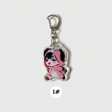 6 móc khóa Acrylic, phụ kiện Anime, mặt dây chuyền điện thoại hoạt hình, móc chìa khóa ô tô, đồ trang trí ba lô học sinh, phụ kiện túi sân khấu người ngoài hành tinh, móc chìa khóa nhung hoạt hình, dây đeo túi quà Halloween có ngăn đựng thẻ ID, phụ kiện ô tô, móc khóa túi - Nhiều màu - Xem 14