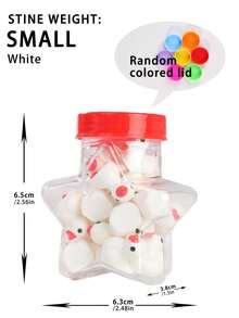 Star Shaped Resin Animal Ducklings, Miniature Animal Gadgets, Suitable For Indoor And Outdoor Tabletop Decorations, Fairy Garden Accessories, And Miniature Figurine Decorations. They Are Perfect As Holiday Gifts For Halloween And Christmas Stocking Fillers