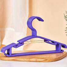 10/20 件儿童衣架，10.63 英寸小号塑料童装挂钩，耐用防滑衣架，儿童衣架，婴儿衣架，塑料婴儿衣架，超耐用儿童衣架，幼儿衣架，婴儿托儿所衣物收纳 - 彩色 - 查看 13