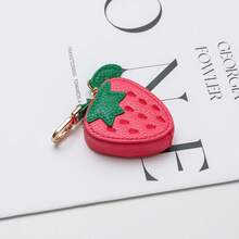 Ein süßer Honigmädchen-Stil Herz-förmige PU Münzbörse mit praktischem rotem Kartenhalter und bemalten Kanten, das perfekte Valentinstags-Geschenk für sie, Geldbörse, Mini-Geldbörse, Portemonnaie, Schlüsselanhänger, Münzbörse