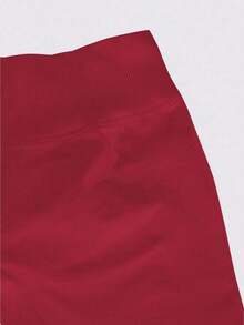 High-Waisted Tummy-Control Shorts,Hidden Scrunch Butt Lifting Pants,Cycling Shorts Curve,Women Boyshorts,Waist Trainer,Curve Plus,Black Shorts,Tight Shorts,Gym Pink Leggings Woman,Women Boyshorts - Đỏ - Xem 7