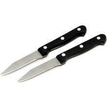 Chef Craft Paring Knives 2Pack   Sin gastos de envío Hoja fabricada de acero inoxidable     3 1/5.1 cm Blade     Durable y fácil de limpiar     Se puede lavar en lavaplatos.     Ideal para pelar verduras y frutas, o para trinchar diseños en guarniciones - 1 - Ver 3